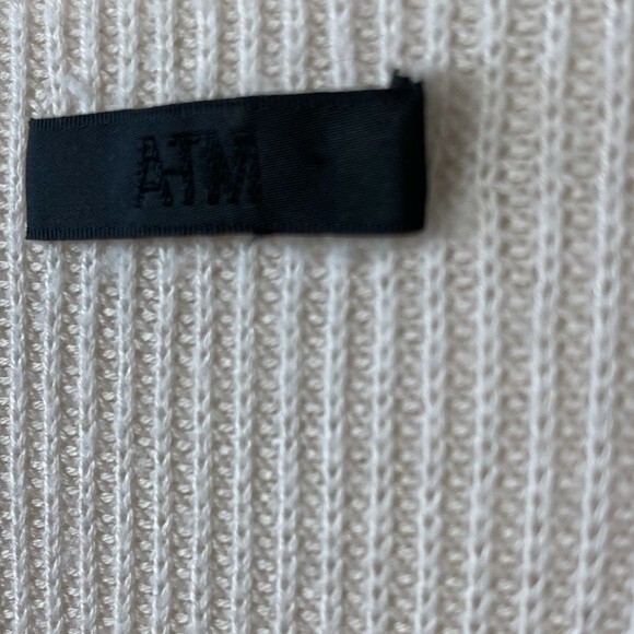 ATM ANTHONY THOMAS MELILLO V-neck Hi-lo Sweater In Blush Pink XS Revolve - Picture 9 of 15